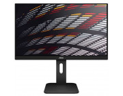 23.8- AOC IPS LED 24P1 Black 3-sides Borderless (5ms, 50M:1, 250cd, 1920x1080, 178°/178°, VGA, DVI, DisplayPort, HDMI, USB Hub: 4 x USB3.0, Speakers 2 x 2W, Audio Line-out, Pivot, Height-adjustable, VESA)